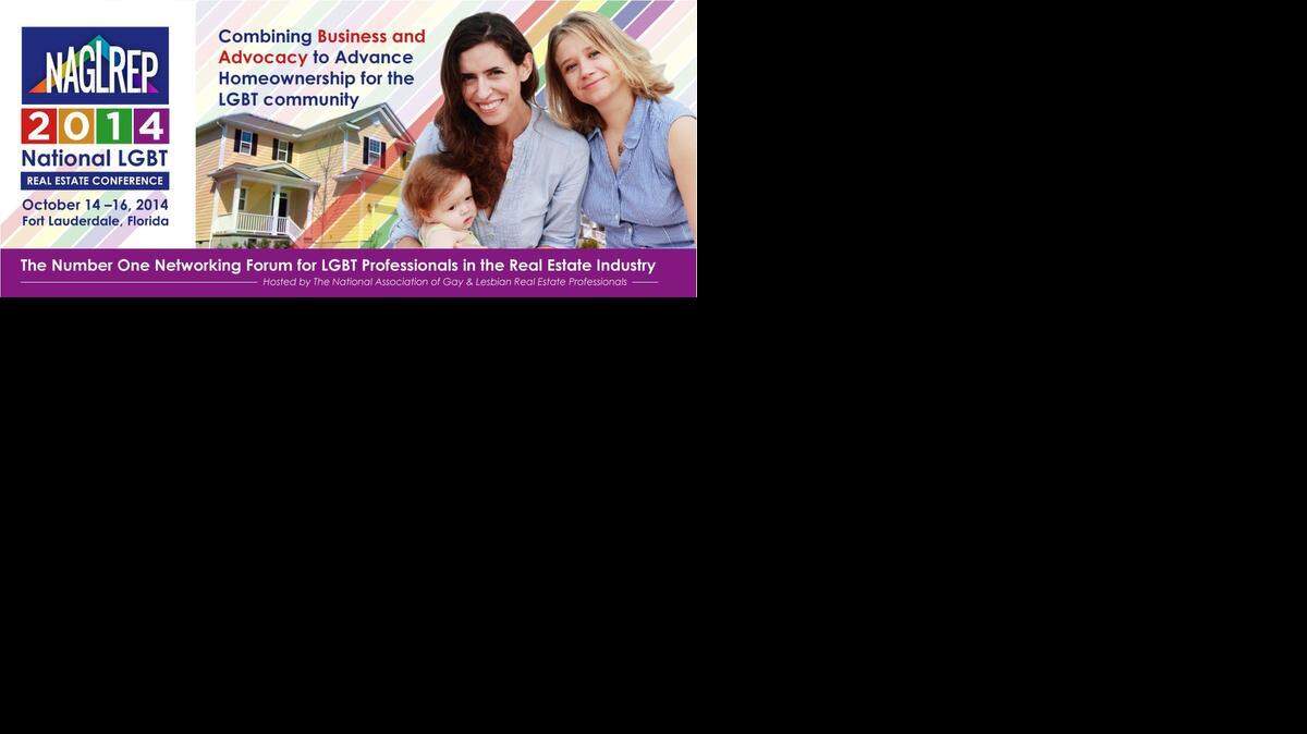 
The 2014 National LGBT Real Estate Conference to be held Oct. 14-16 in Fort Lauderdale.
