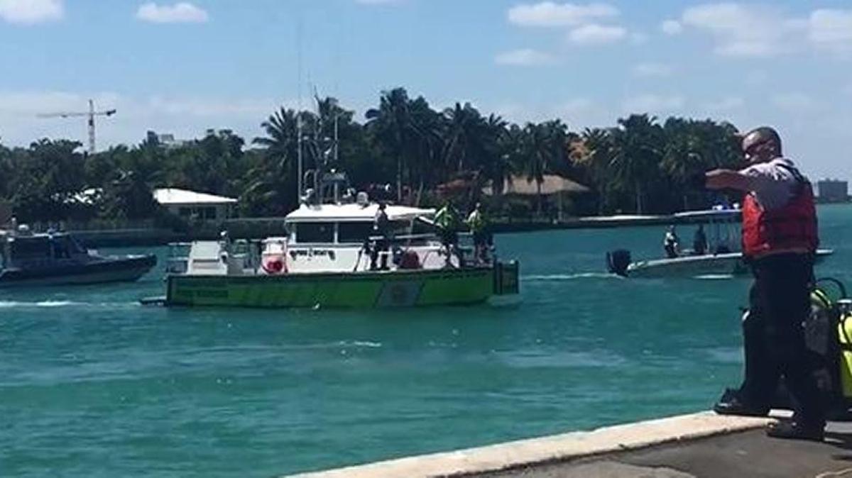 Miami-Dade Fire Rescue crews searched the waters of Haulover Inlet on Wednesday for a missing swimmer. His body was found Wednesday evening.