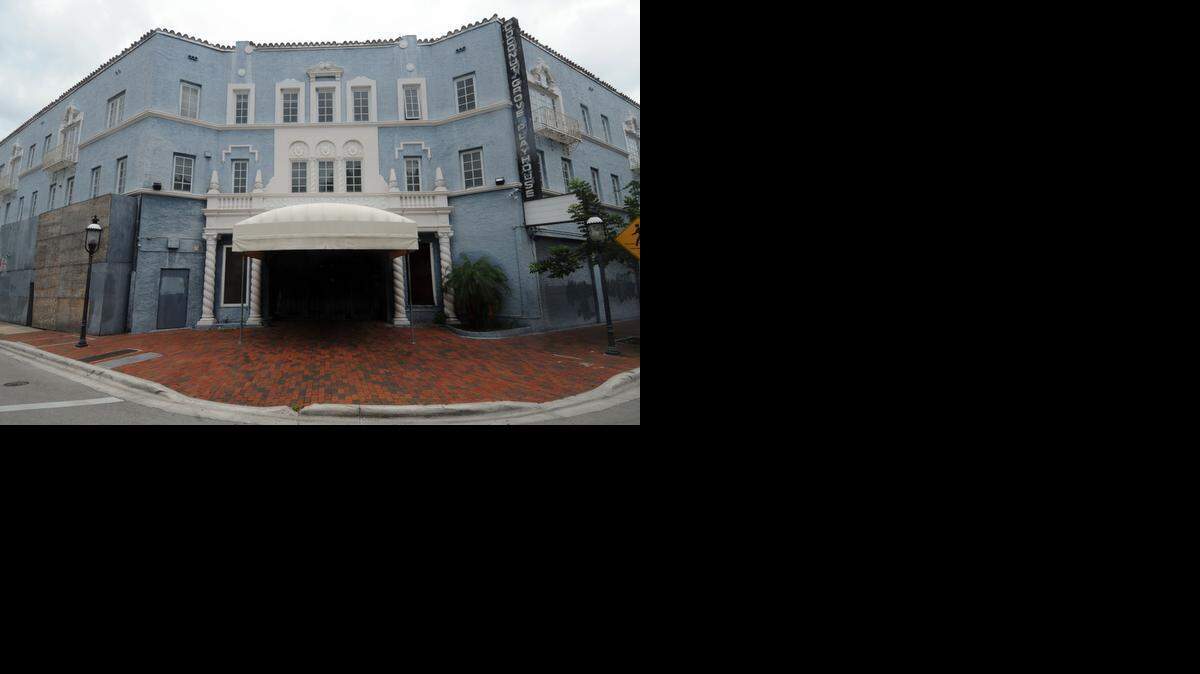 
The historic Coconut Grove Playhouse. 
