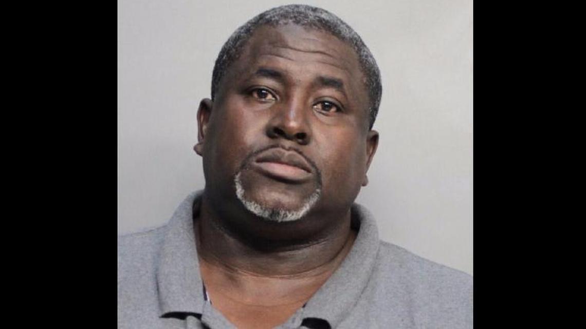 Wendell Alfredo Nibbs, a former physical education teacher at Brownsville Middle School, is pictured here in a mugshot from his first arrest in 2017. He was arrested again Wednesday on additional charges of engaging in sexual activity with a child in familial custody, interference with custody of a child and false imprisonment.