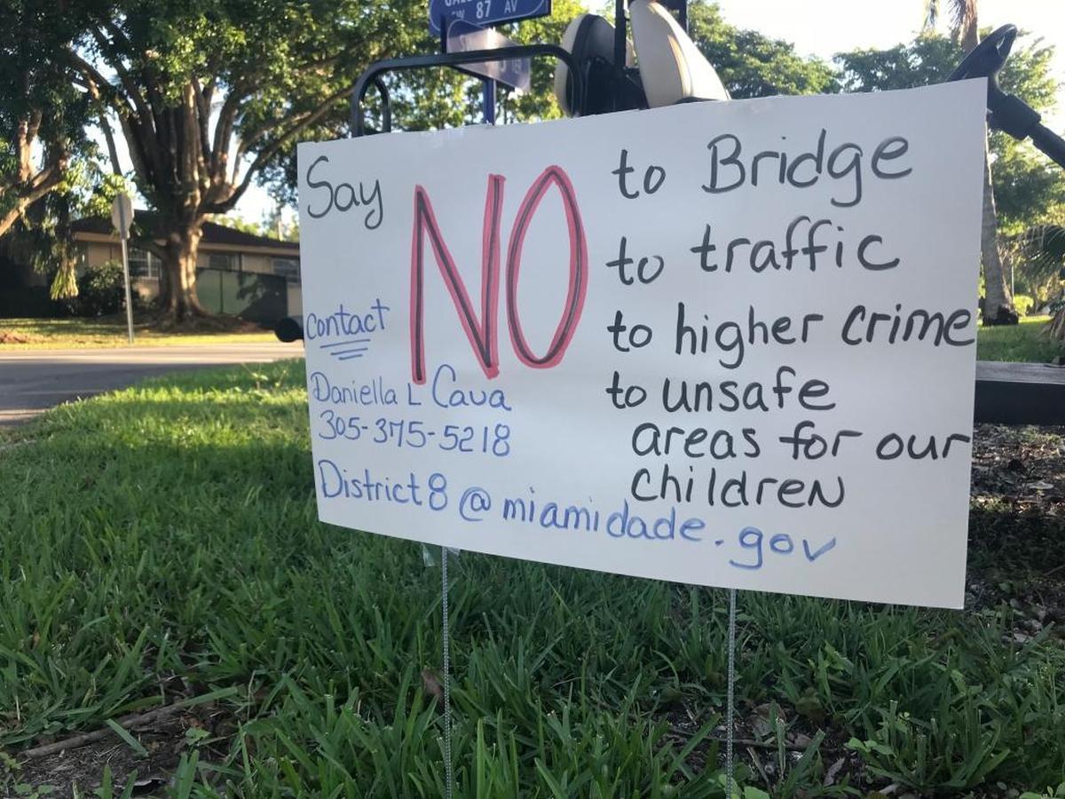 Because 87th Avenue is obstructed by a flood-control canal, Miami-Dade County officials are proposing building a bridge. On Thursday, that proposal will go for a final vote before the Transportation Planning Organization.