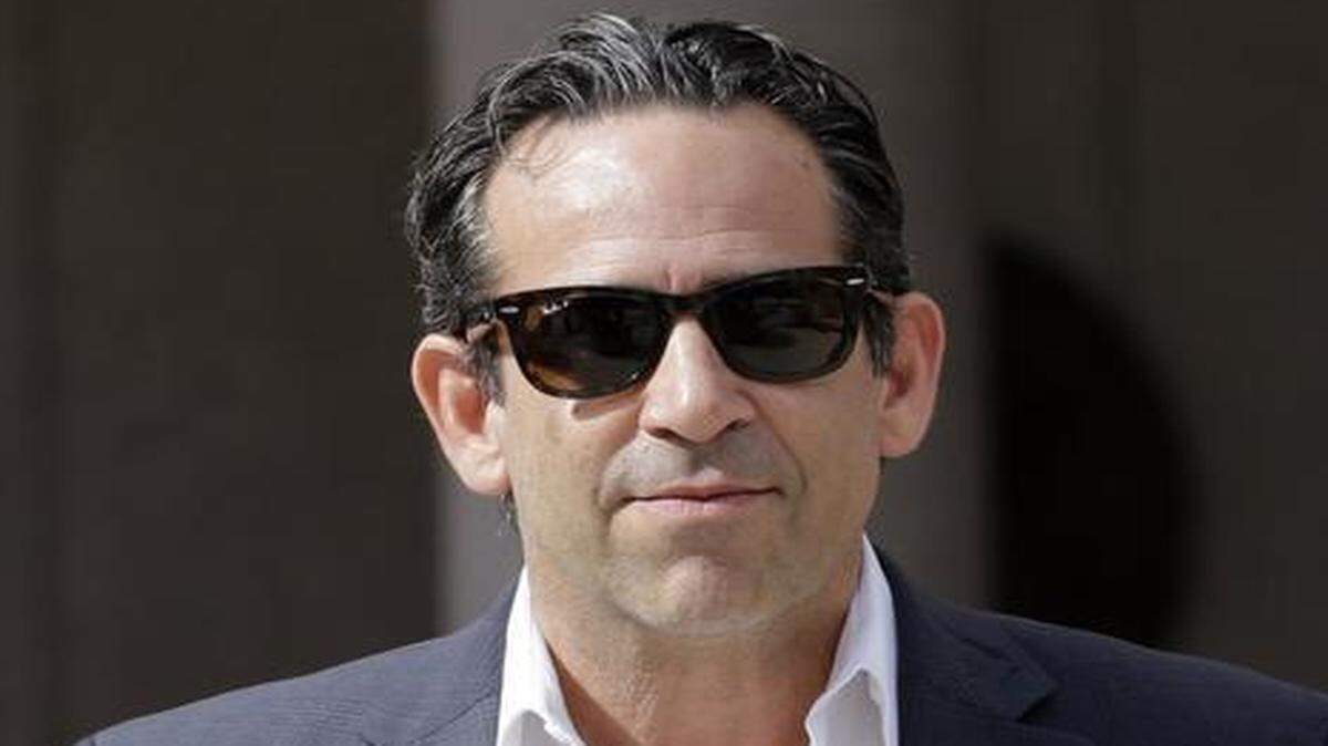 
Antonio Bosch, the steroid supplier to Alex Rodriguez and other Major League Baseball players, leaves federal court in Miami after pleading guilty in October.
