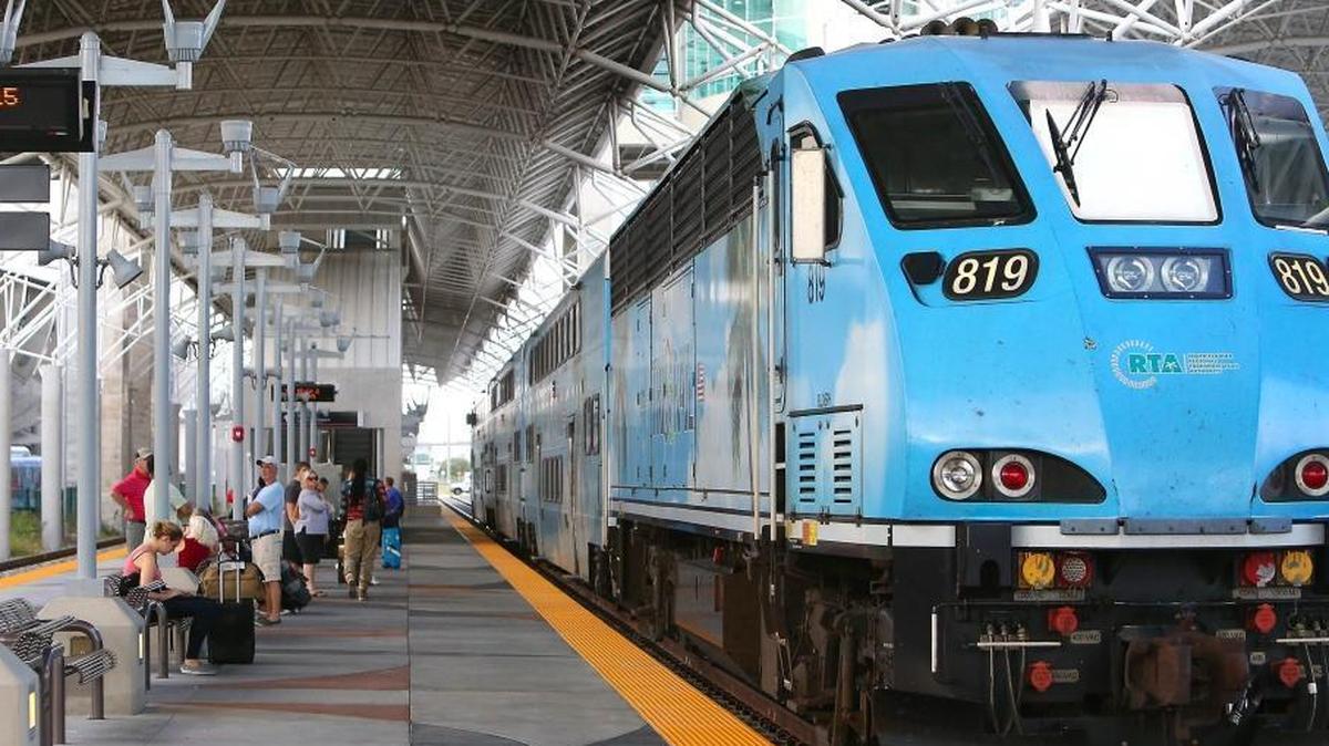 2015 file: Tri-Rail Station in Miami.