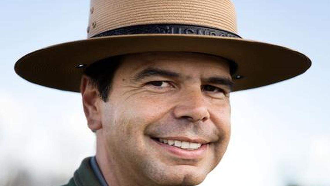 
Pedro Ramos was named the new superintendent for Everglades and Dry Tortugas National Parks Wednesday, becoming the first Hispanic to oversee the nation’s third largest national park and one of its most pristine marine sanctuaries.
