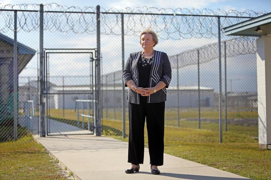 Florida Department of Corrections Secretary Julie Jones visits the Wakulla Correctional Institution in Crawfordville, Fl. March 1, 2016.