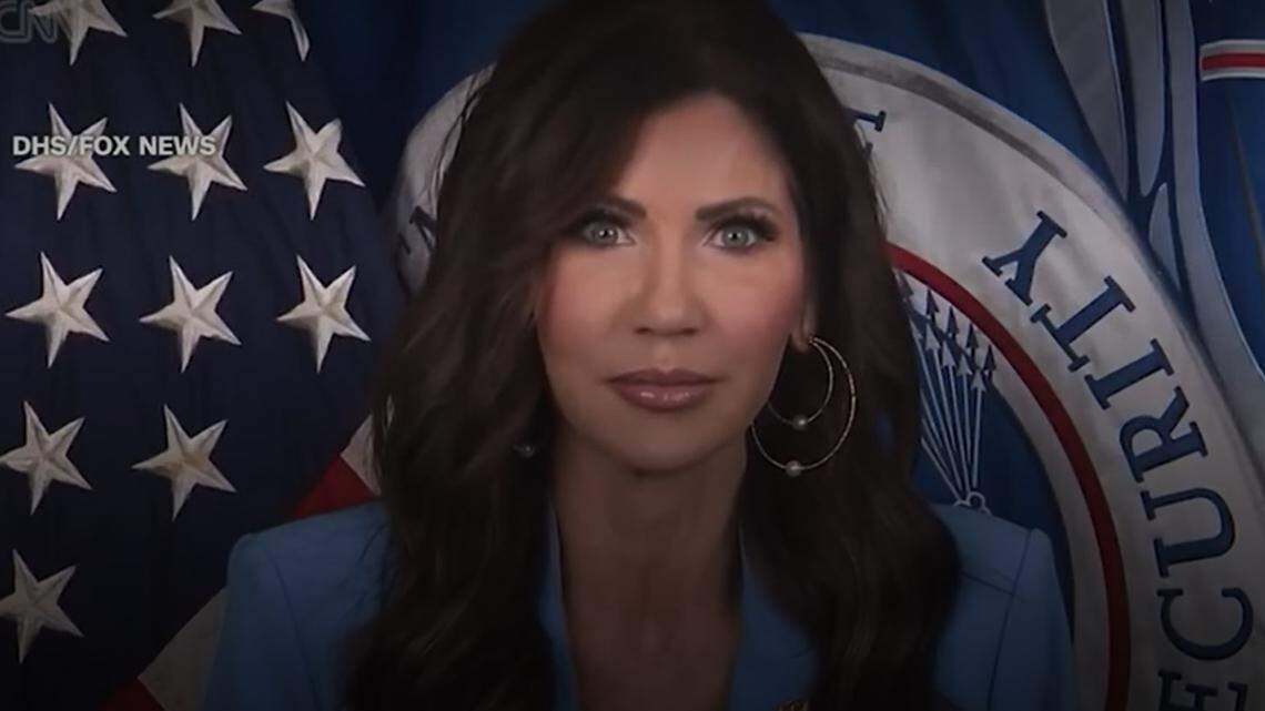 Miami airport blocks Homeland Secretary Noem video blaming Democrats for shutdown