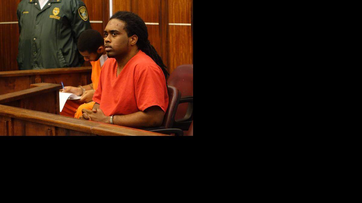 
Elton Bandoo, accused of shooting and wounding North Miami Beach Police Officer Lino Diaz during a raid last week, appeared in court Tuesday for a brief scheduling hearing. His family claims he thought his home was being robbed. Charged with attempted murder of a police officer, Bandoo will plead not guilty, according to his lawyer.
