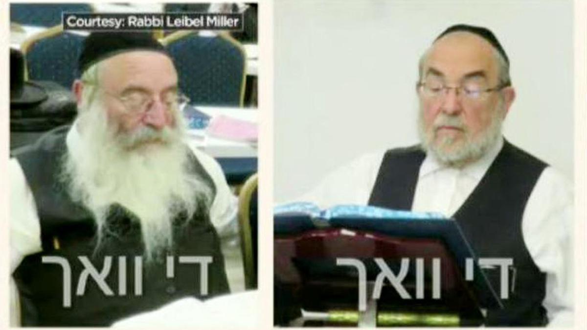 Rabbi Chaim Parnes, left, and Rabbi Isaac Rosenberg drowned in Haulover Park on Tuesday after being swept up in a rip current.