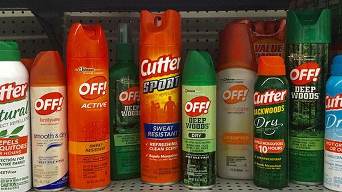 There are a variety of mosquito repellent choices.
