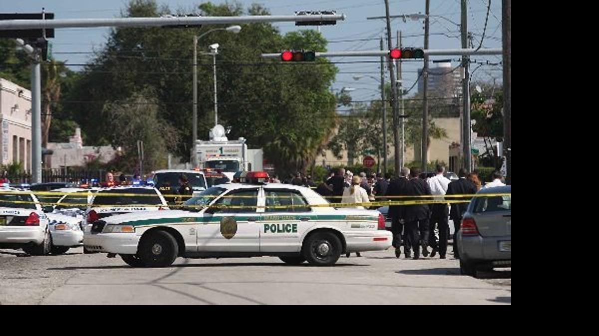 
A Miami-Dade police car at a crime scene in this 2014 file photo. 
