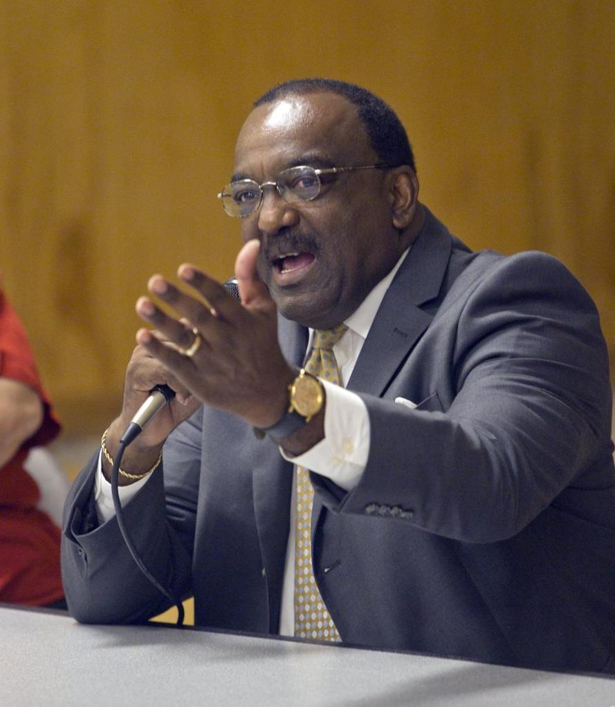 Miami-Dade Commissioner Dennis Moss is a candidate for the District 9 seat of the Miami-Dade school board.