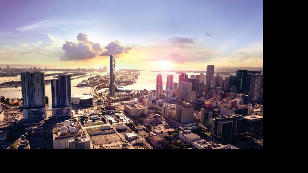 Rendering of the SkyRise tower.