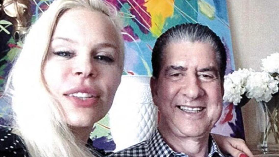 A photo shows Pedro Martin and Johanna Vibe Ener together in happier times.