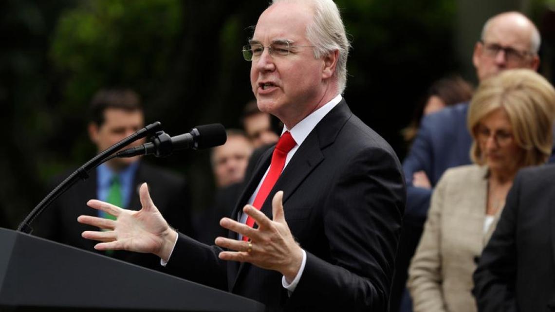 Health and Human Services Secretary Tom Price