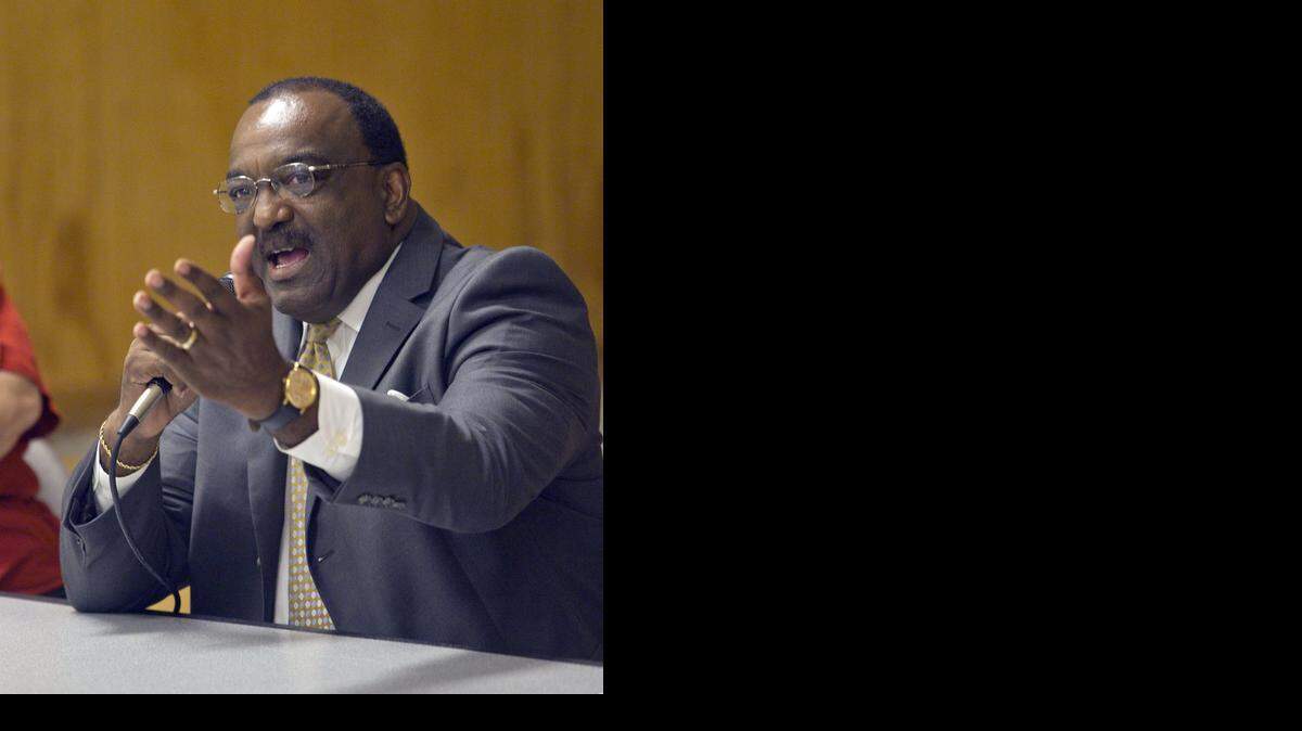 
Dennis Moss, the Miami-Dade County commissioner backing a proposed black history museum in Miami. 
