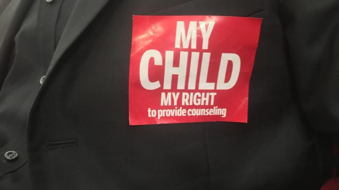 Opponents of an ordinance banning gay-conversion therapy in Miami-Dade County described the law as local government intruding on a parent’s ability to help a child cope with sexual issues and other delicate matters.