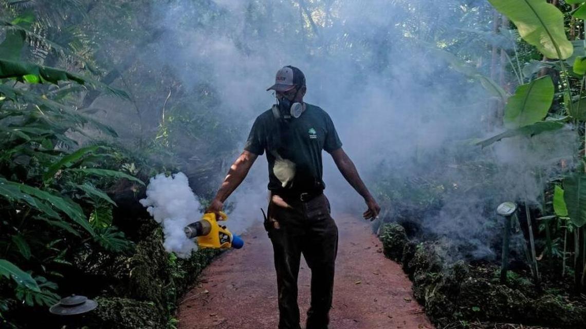 When Zika struck Miami, pest control workers sprayed insecticide to keep the aedes aegypti mosquitoes at bay. Climate change could make Miami an even more suitable environment for the spread of mosquito-borne diseases like Zika, including Dengue and Yellow Fever.