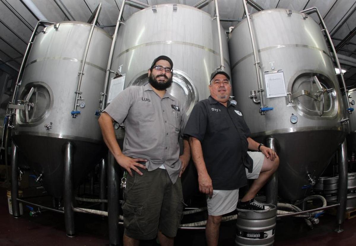 Luis C. Brignoni and his son Luis G. Brignoni are the founders of Wynwood Brewing.