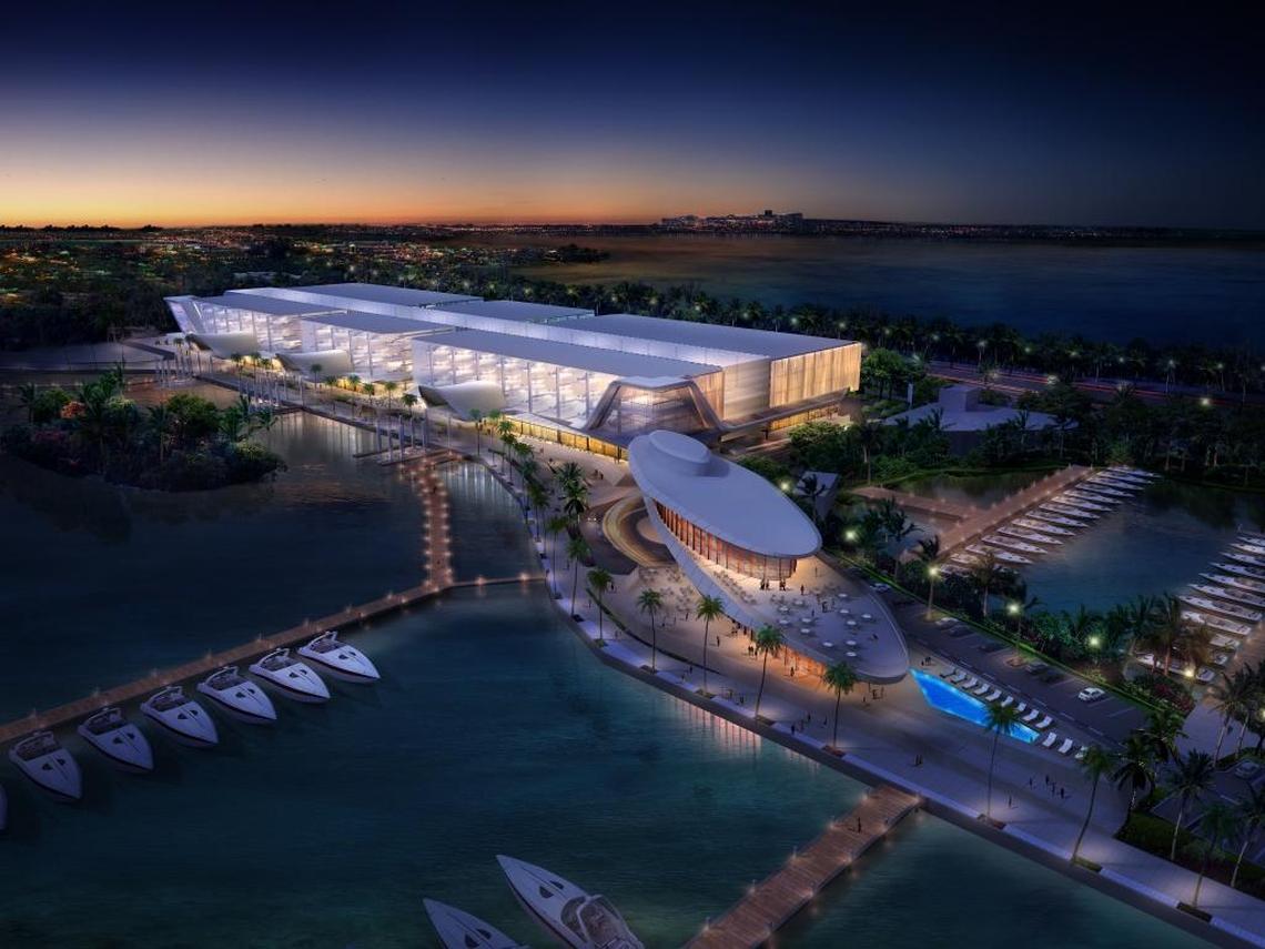 A rendering of the project proposed by RCI Group, and designed by Arquitectonica and Pininfarina.