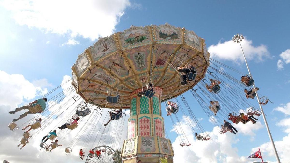 One of the rides at the Miami-Dade County Youth Fair & Exposition in this file photo from 2015.