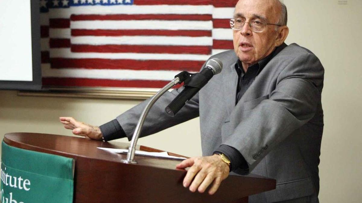 Jaime Suchlicki, director of the Institute of Cuban and Cuban-American Studies