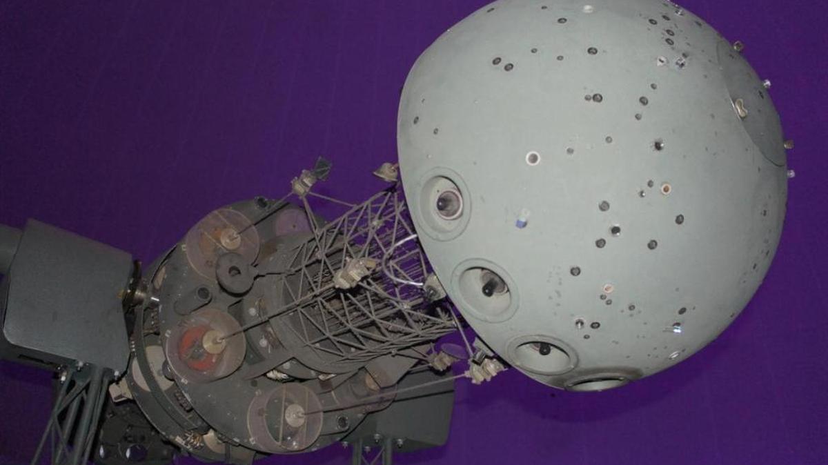 
The Spitz Model B Space Transit Projector is the last of its kind still in use in the world.
