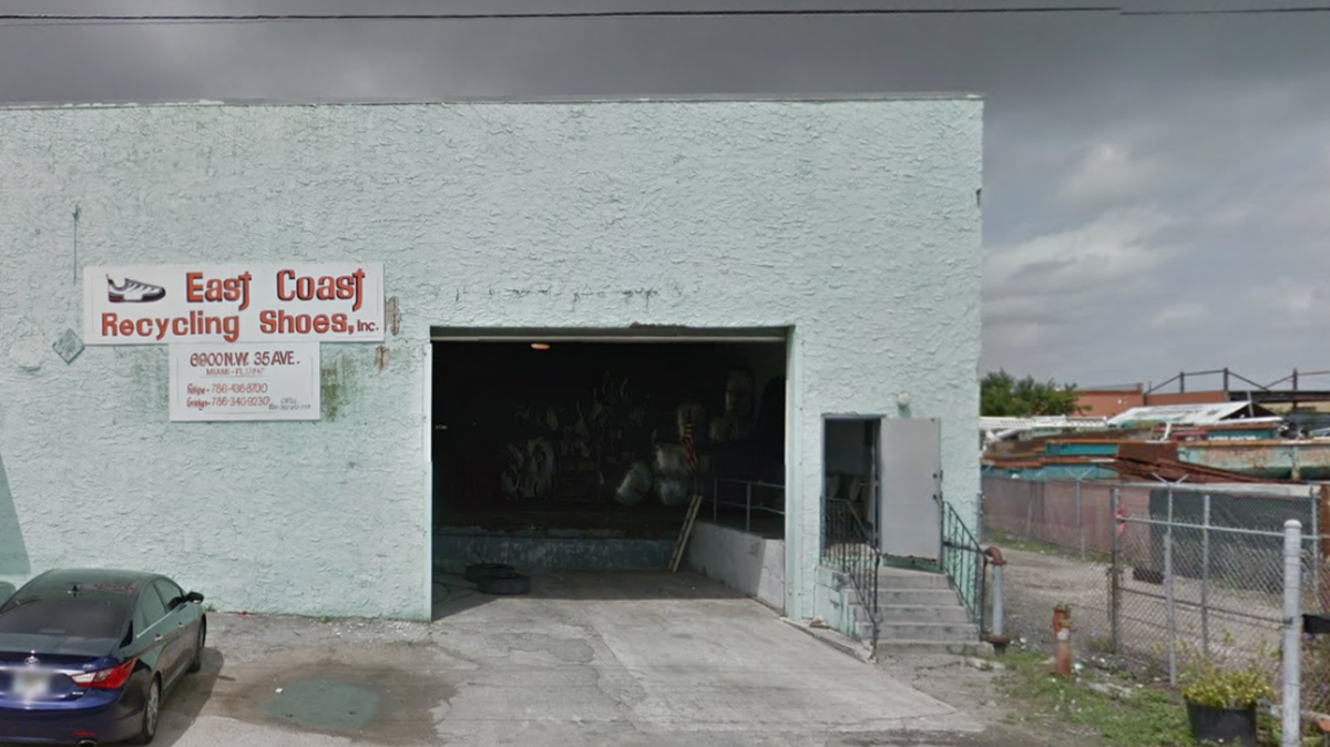 One man was arrested Tuesday in connection with the theft of a trailer with $43,000 of Frito-Lay snacks inside. Police said the thief was unloading stolen goods to this warehouse at 6900 NW 35th Ave.