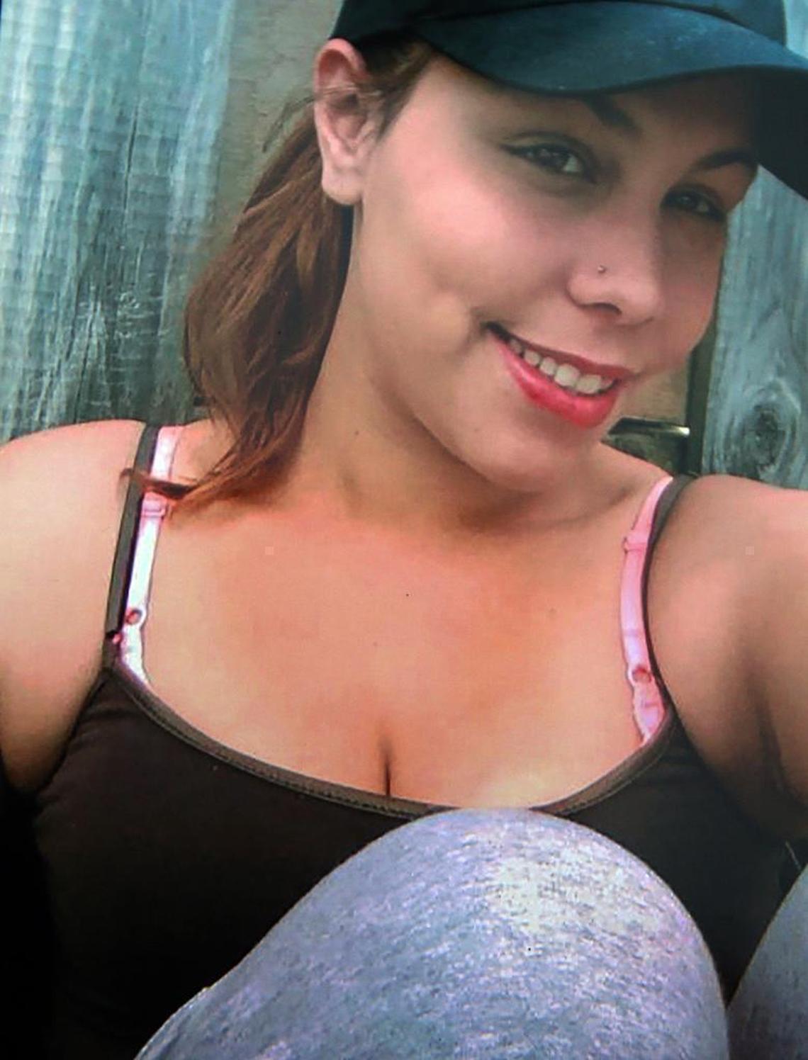 Picture of Alyssa Sanchez, who still in poor condition at Jackson Memorial Hospital Ryder Trauma Center after she was shot in the head during an apparent case of road rage two weeks ago in Miami, on Wednesday July 12, 2017.