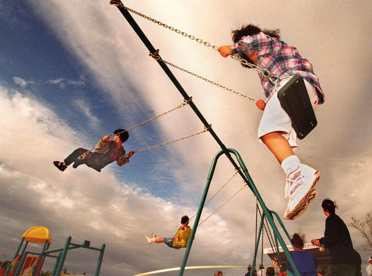 In March 1996, a playground was installed at The Women’s Park on Flagler Street in Miami.