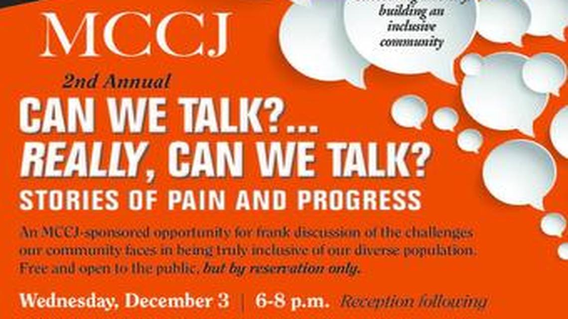 
Can We Talk? ... Really, Can We Talk?
