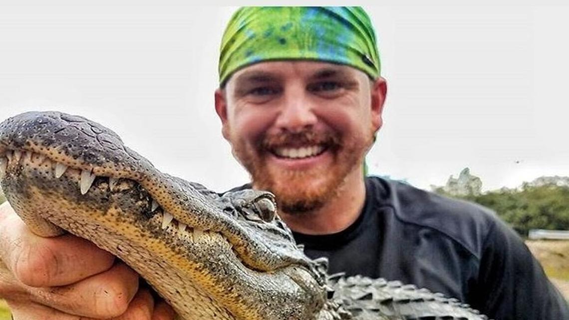 John Hazzard, shown in a picture included in a search warrant filed in Miami-Dade Circuit Court by state wildlife investigators.