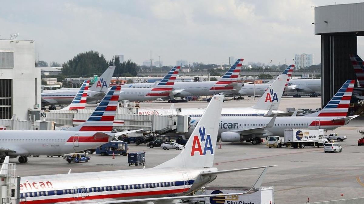 An American Airlines flight bound for Miami International Airport was diverted after a passenger became unruly, officials said.