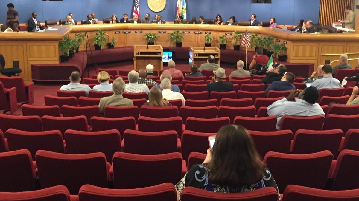 A few dozen residents attended Thursday's special County Commission meeting to talk about annexation and incorporation.