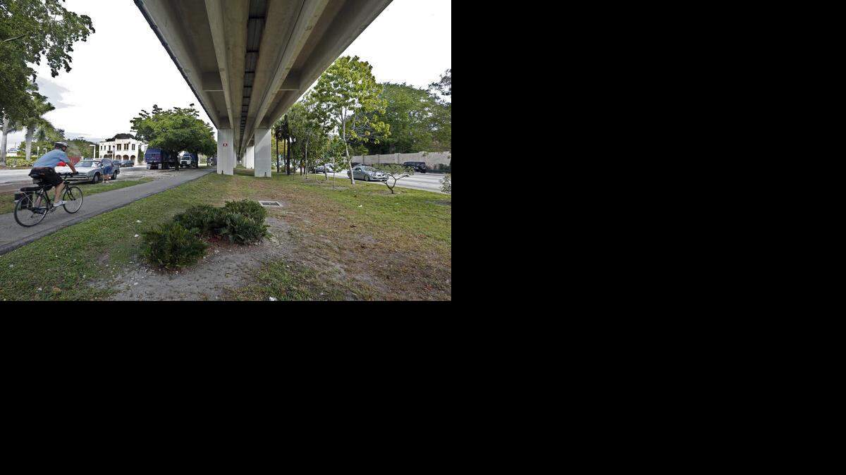 
Dutch bike-planning experts have come to Miami to help design a new bikeway and park for the old M-Path that runs beneath the Metrorail tracks from Dadeland to the Miami River. 
