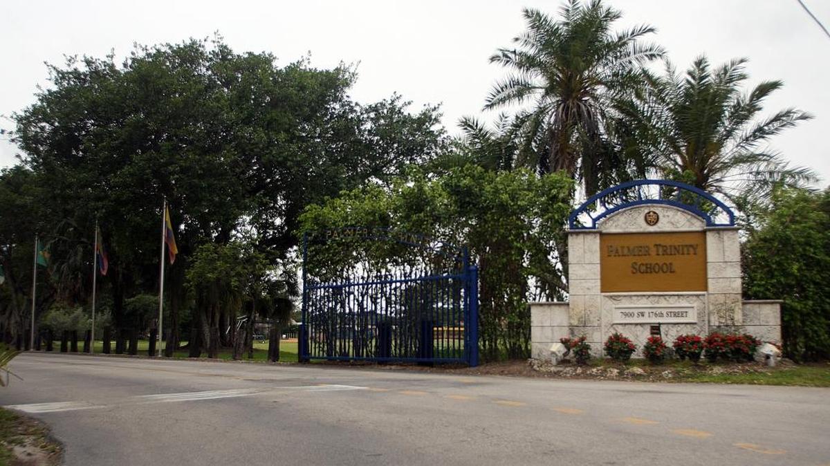 Palmetto Bay’s Palmer Trinity School, pictured here in 2010.