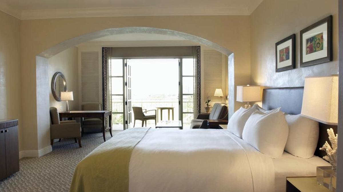 
A guest room at Turnberry Isle Resort, circa 2007.
