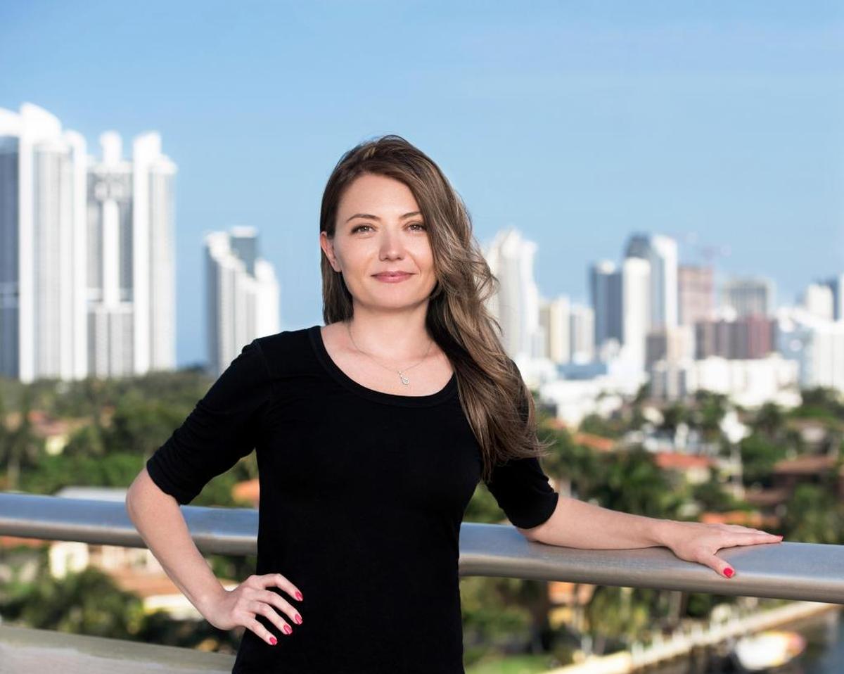 Sunny Isles Beach commission candidate Larisa Svechin.