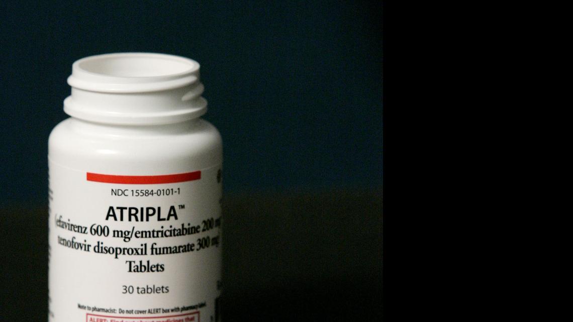 
Atripla, a fixed-dose once-a-day tablet for the treatment of HIV-1.

