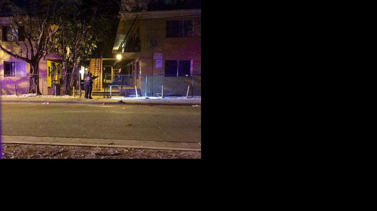 
Five men were standing in the courtyard of an Overtown apartment building when a black SUV rolled by and started firing at them. All five were taken to Jackson Memorial Hospital’s Ryder Trauma Center in critical but stable conditions. 
