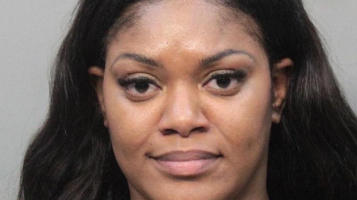 Miami Police arrested Subhanna Beyah, 26, of Homestead, on a count of felony strongarm robbery and a count of felony poisoning by water or food.