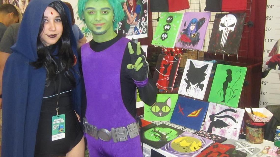 Cosplay fun during Florida Supercon July 1-4 at the Miami Beach Convention Center.