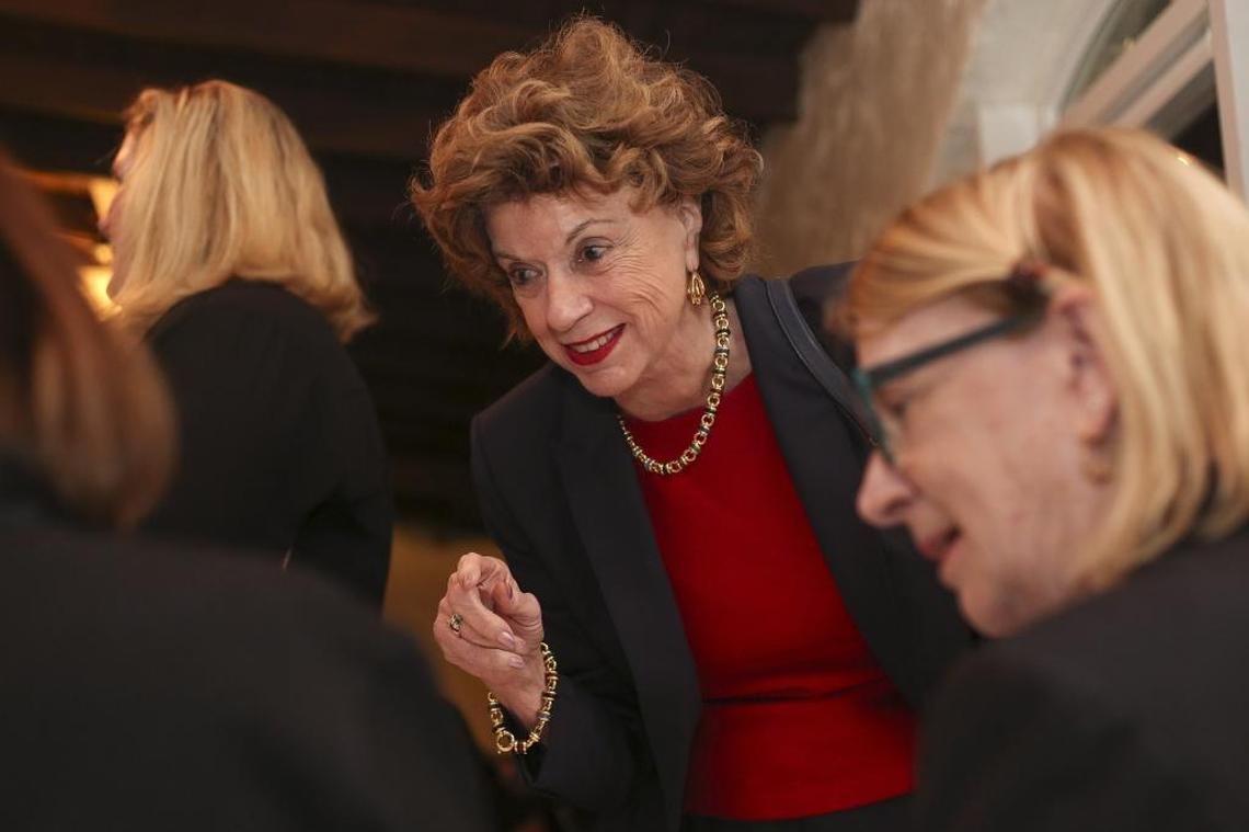 Miami historian Arva Moore Parks was among the guests who celebrated the 125th anniversary of the Coconut Grove Woman’s Club on Feb. 19, 2016.