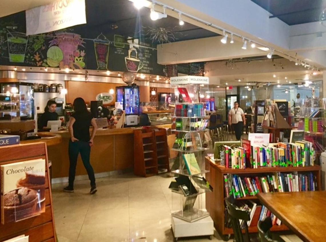 The Bookstore in the Grove, on the verge of closing, serves good food and good reads.