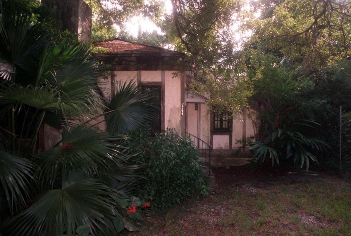 The Marjory Stoneman Douglas cottage in Coconut Grove in an undated photo.