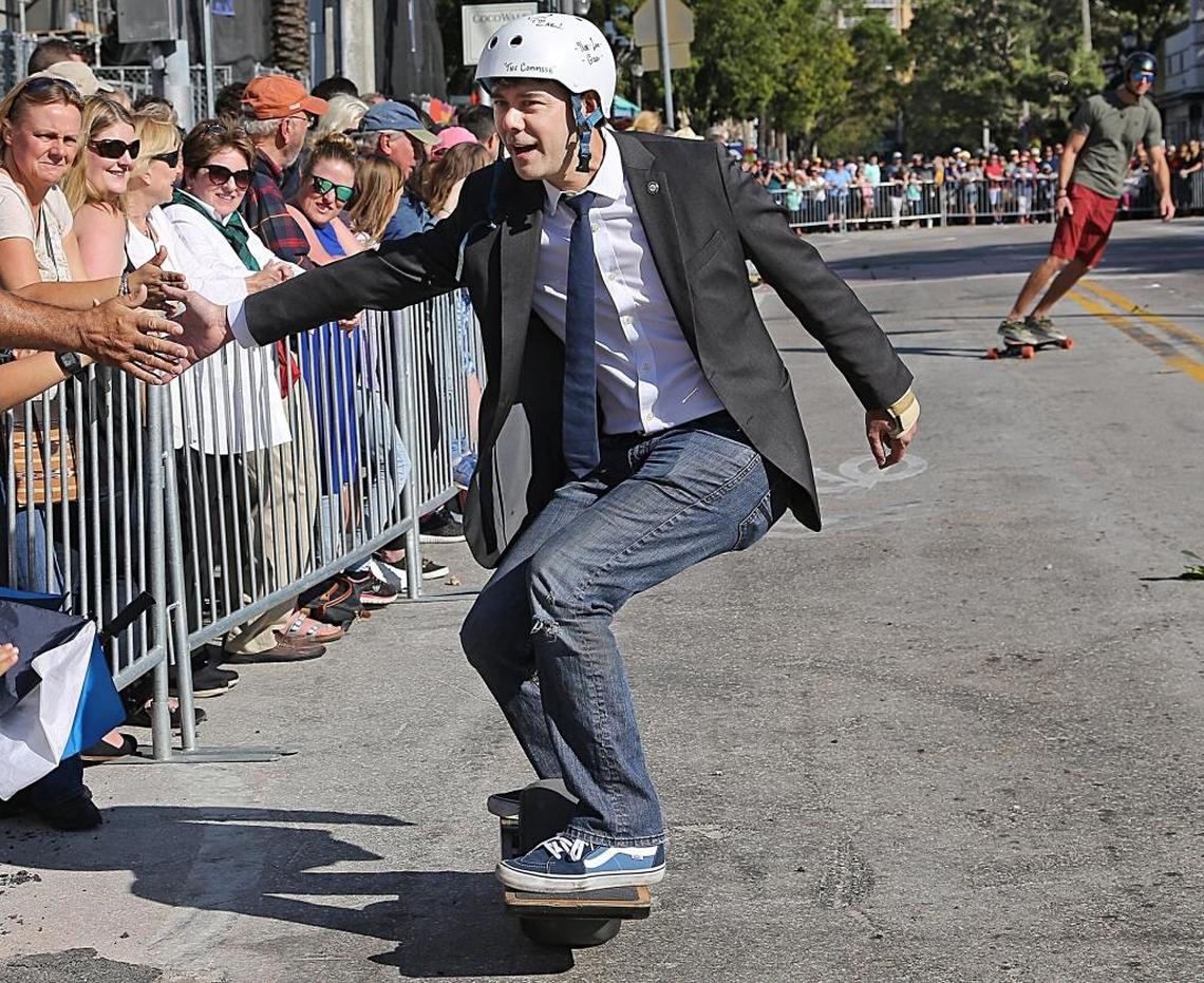 Miami Commissioner Ken Russell says he’ll return donations to his defunct congressional campaign unless donors don’t want the money returned. He dropped out of a crowded Democratic primary field in 2018 to replace outgoing Rep. Ileana Ros-Lehtinen.