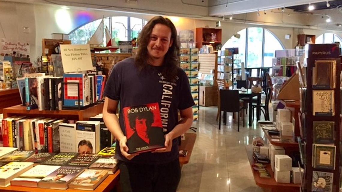 Facundo Raganato, manager of The Bookstore in the Grove.