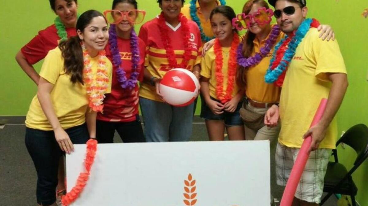 Dedicated volunteers helped sort food at the 2015 End Summer Hunger Sort-A-Thon, Feeding South Florida’s support program for schoolchildren.