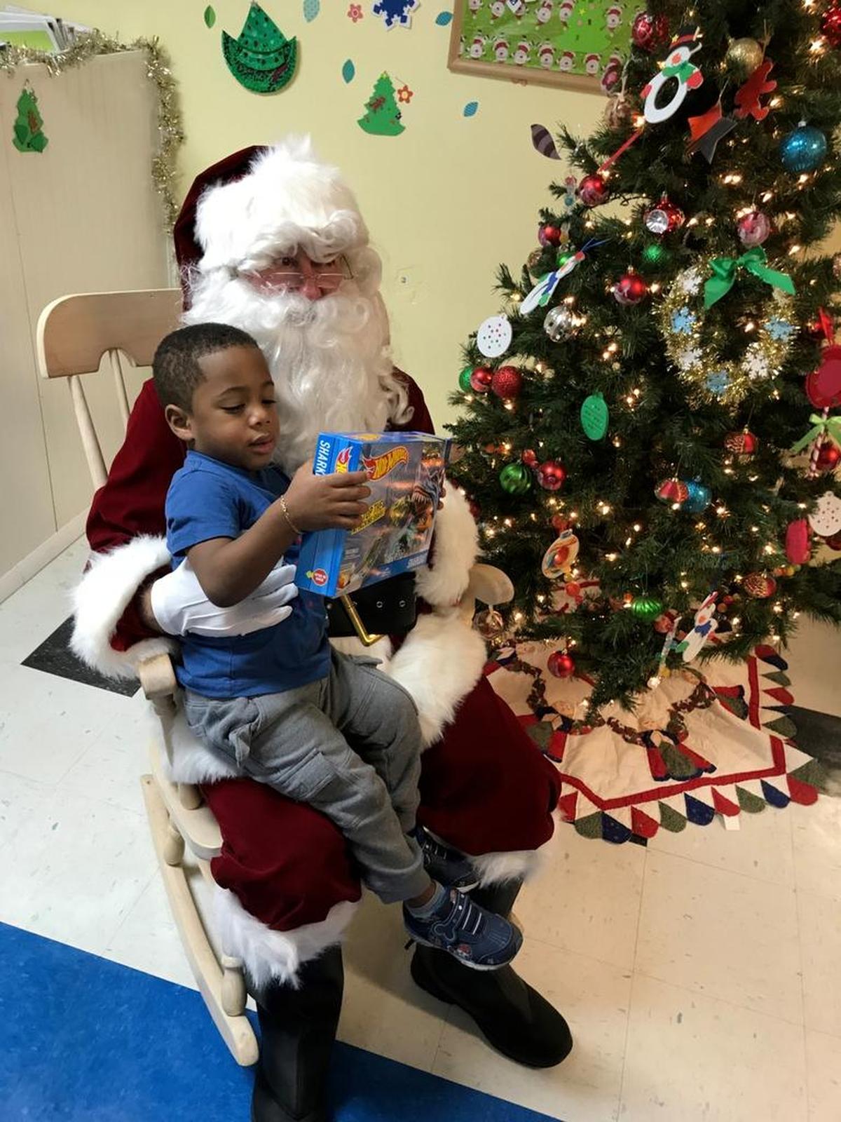 Santa made a special visit to the children at PATCHES nursing center in Florida City and the Speediatrics Unit at Homestead Hospital.