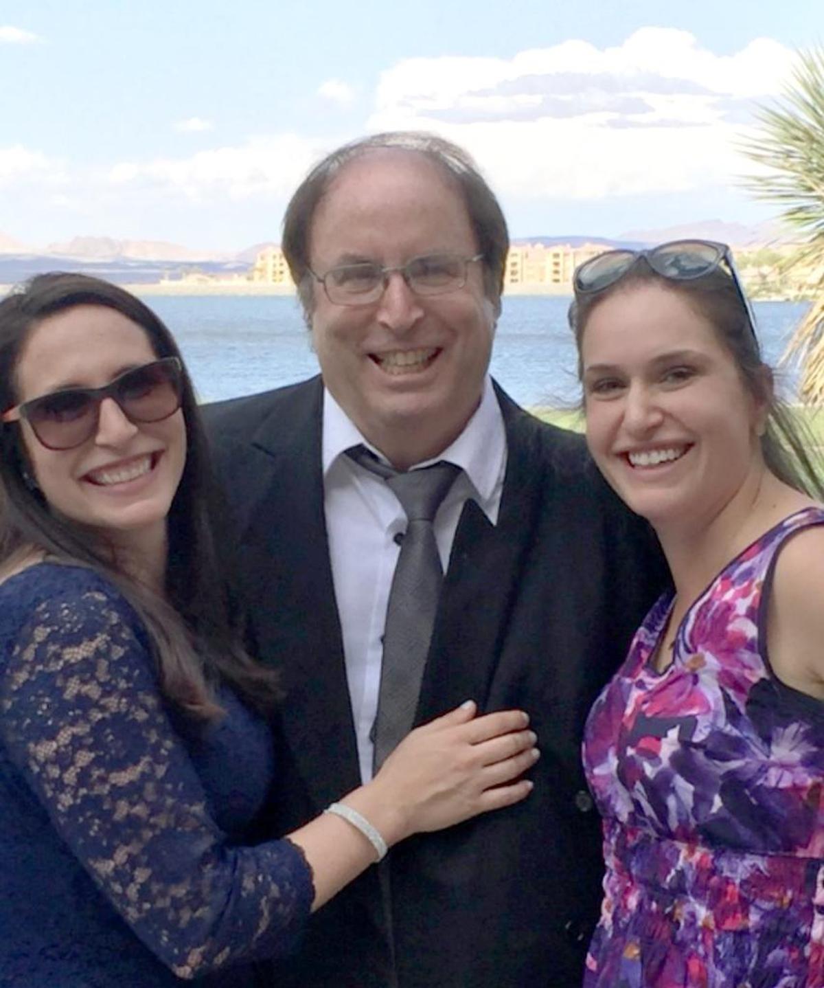 Michael Rosenberg, shown with daughters Dara Rosenberg Smith and Rachel Rosenberg O’Connor, is running in the race to represent District 7 on the Miami-Dade County Commission.