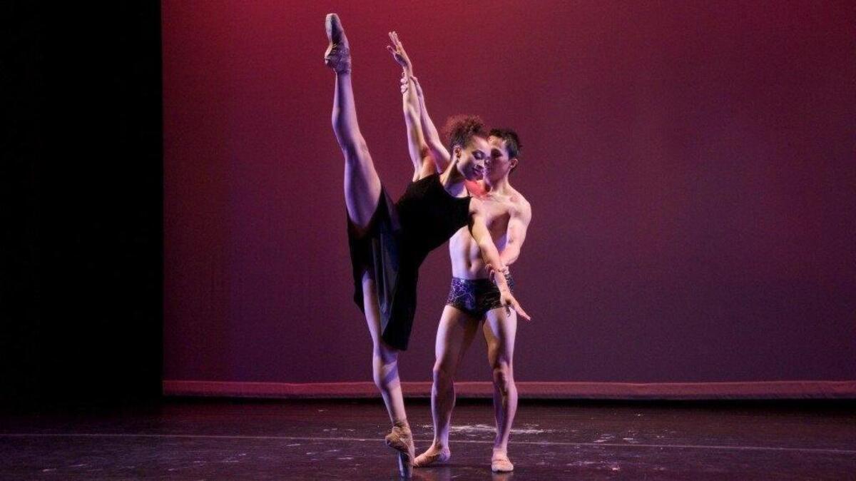 Dancers performing with the Peter London Global Dance Company. London, the company founder and a professor at Miami Dade College, will choreograph students from MDC’s New World School of the Arts in a Black History Month performance that will focus on African-American life, history and culture.